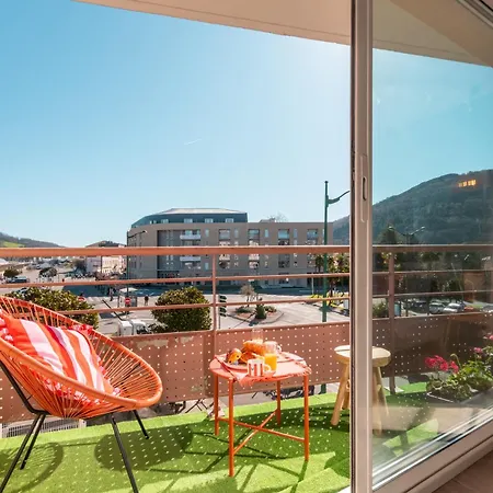 Cosy 2-3 Pers, Balcon, Parking Prive, Clim, Wifi - 15 Min Sanctuaire Διαμέρισμα *